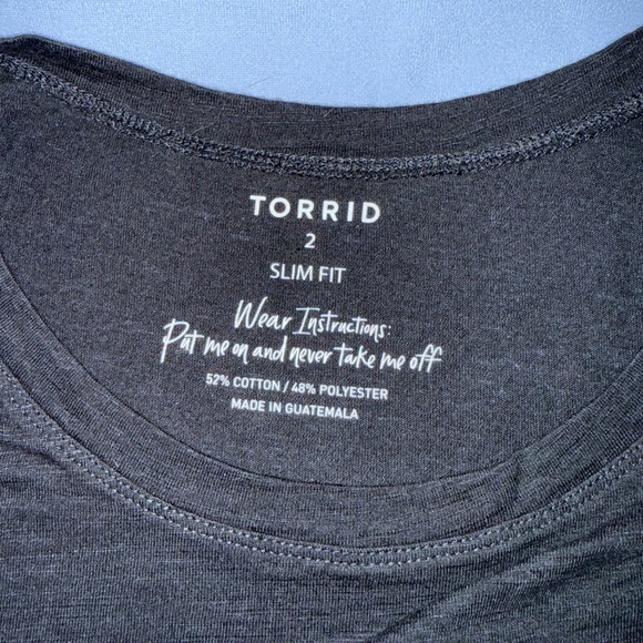 Black Graphic Tee with Pink Accents - Picture 4 of 8